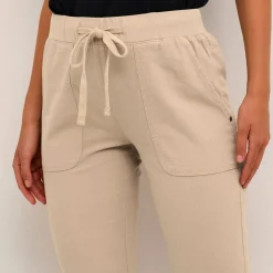 Best Naya Drawstring-Waist Casual Trousers Women Trousers & Shorts