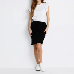 Discount Naya Drawstring-Waist Pencil Skirt Women Skirts