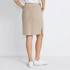 Online Naya Drawstring-Waist Pencil Skirt Women Skirts