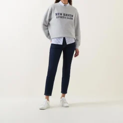 New Haven Logo Sweatshirt Women Coats & Jackets