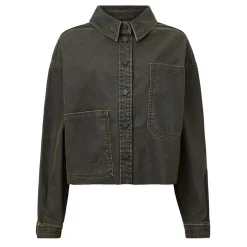 Nicky Oversized Denim Shacket Women Coats & Jackets