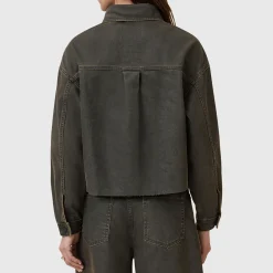 Nicky Oversized Denim Shacket Women Coats & Jackets