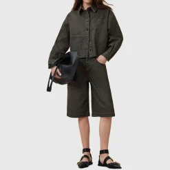 Nicky Oversized Denim Shacket Women Coats & Jackets