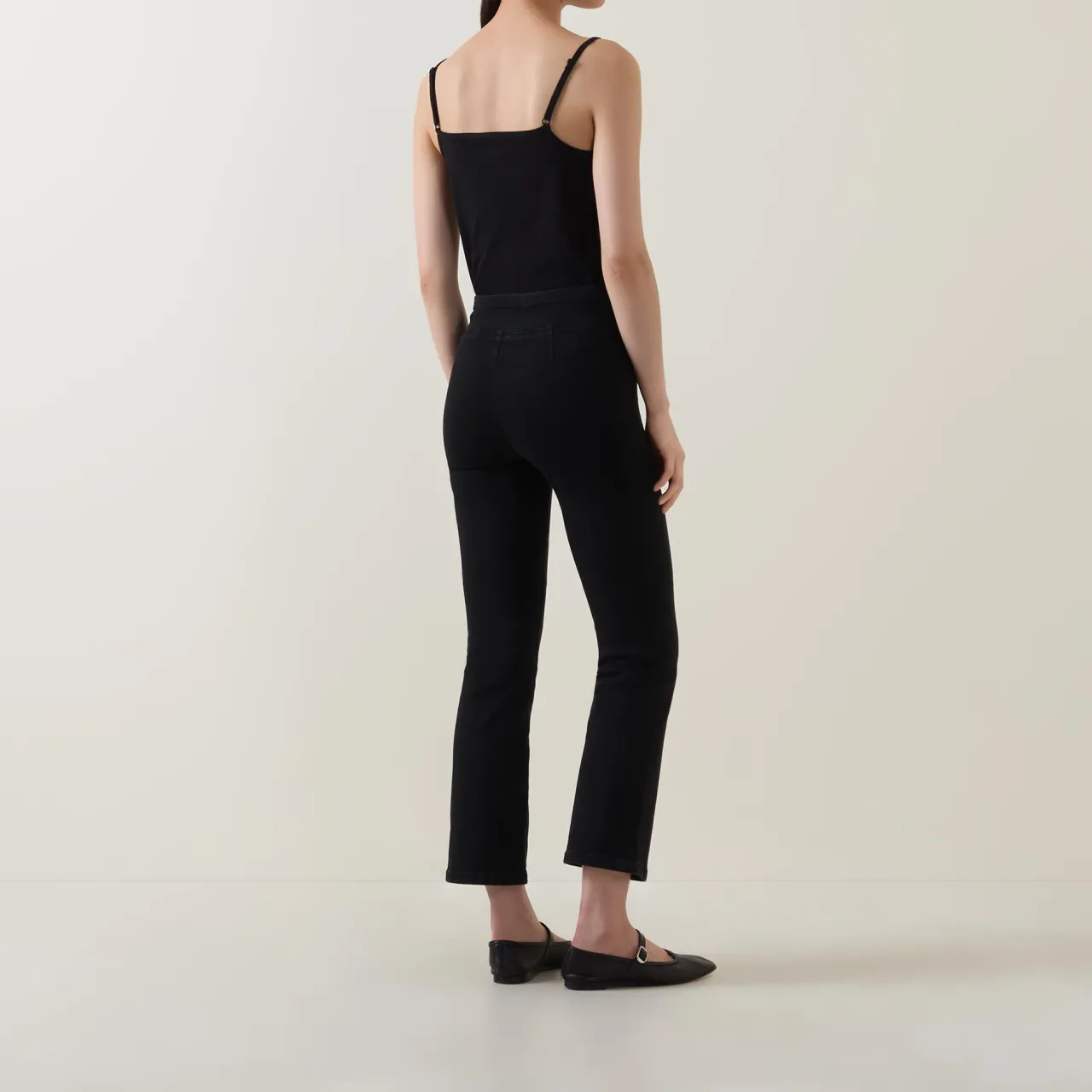 Discount Nikela Cropped Bootcut Jeans Women Trousers & Shorts