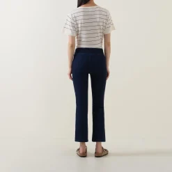 Sale Nikela Cropped Bootcut Jeans Women Trousers & Shorts