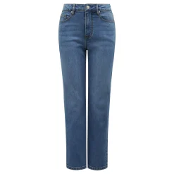 Clearance Niki Mid-Rise Straight-Leg Jeans Women Denim