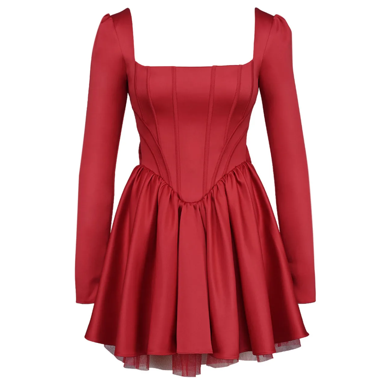 Nina Bow Mini Dress Women Dresses