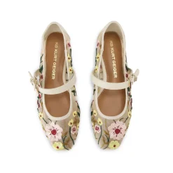 Clearance Nina Mesh Floral Ballet Flats Women Flats