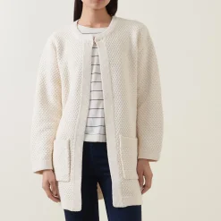Sale Niya Open Front Textured Cardigan Women Sweaters & Cardigans