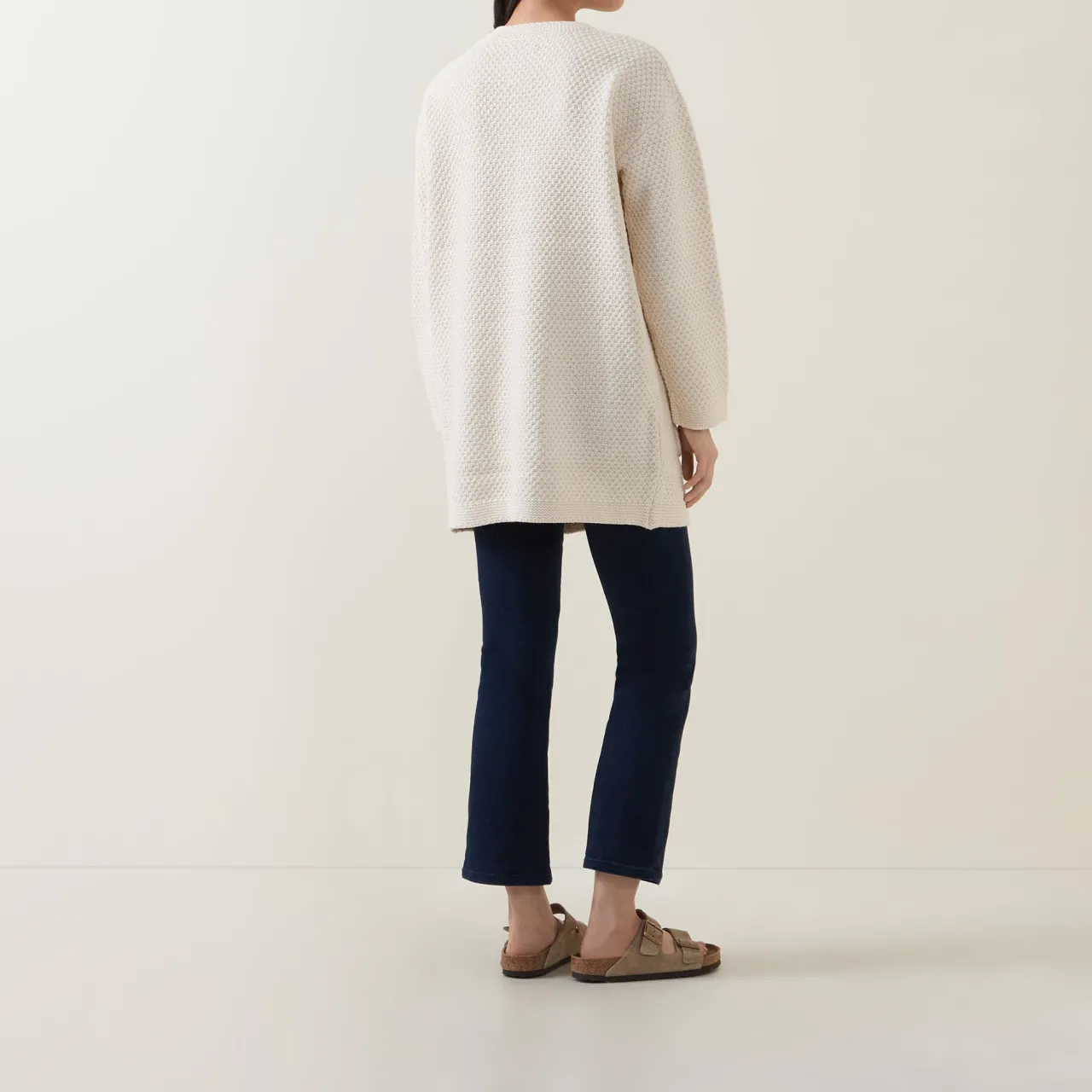 Sale Niya Open Front Textured Cardigan Women Sweaters & Cardigans