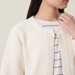 Sale Niya Open Front Textured Cardigan Women Sweaters & Cardigans