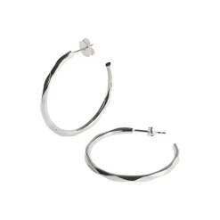 Sale Nova Faceted Hoops Women Earrings