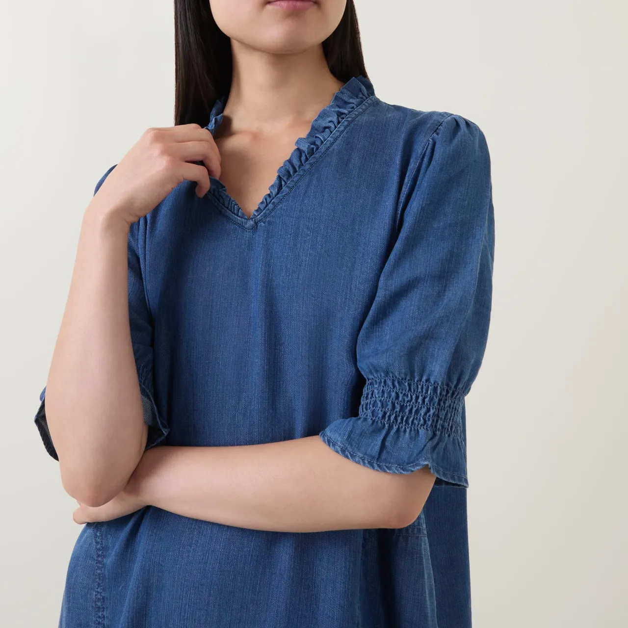 Discount Nydelana Denim Dress Women Dresses