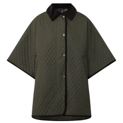 Discount Oakham Diamond Quilted Cape Coat Women Coats & Jackets
