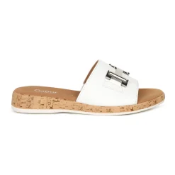 Clearance Oaty Leather Mule Sandals Women Sandals