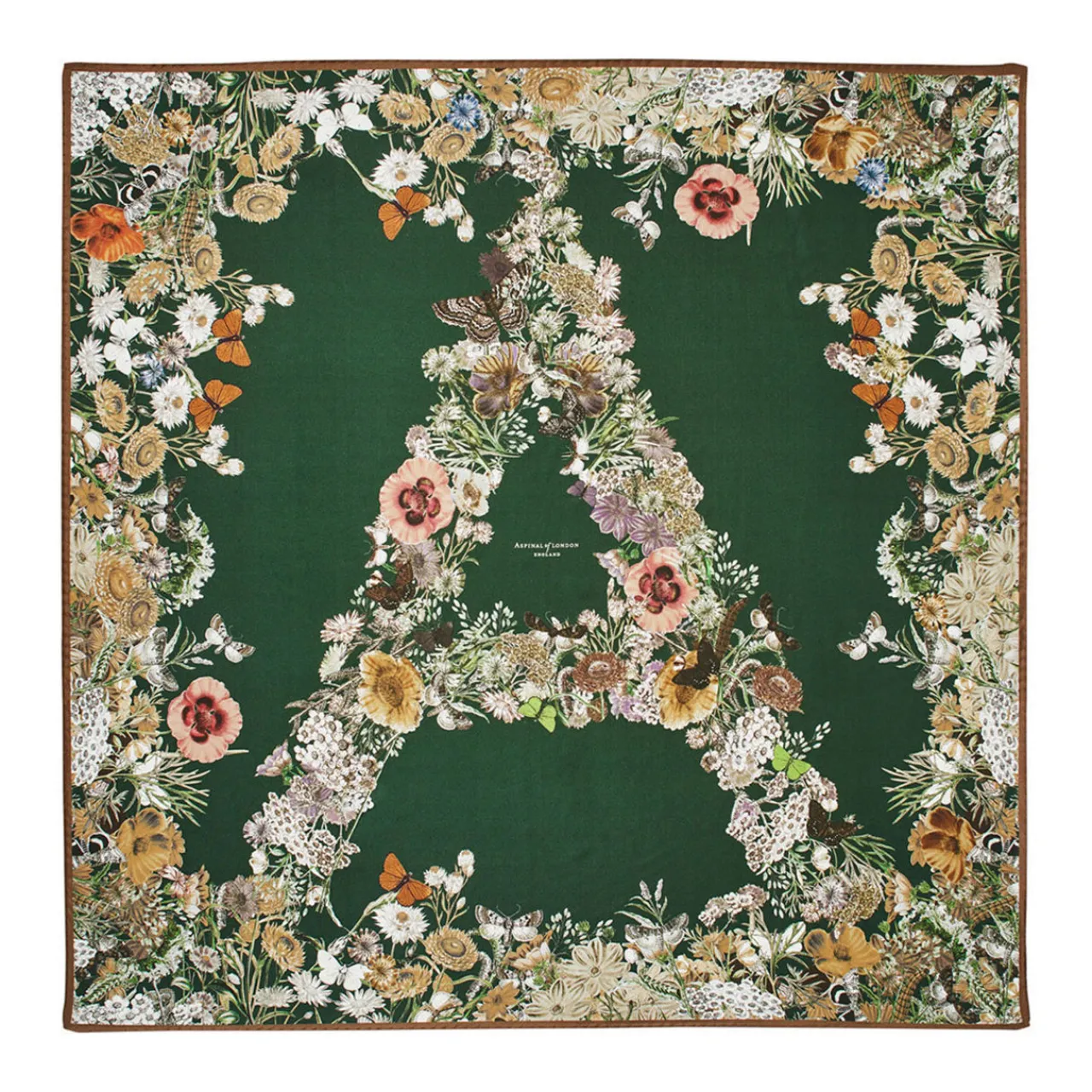 Sale Ombre Floral Silk Scarf Women Scarves
