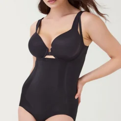 OnCore Firm Control Open-Bust Brief Bodysuit Women Shapewear