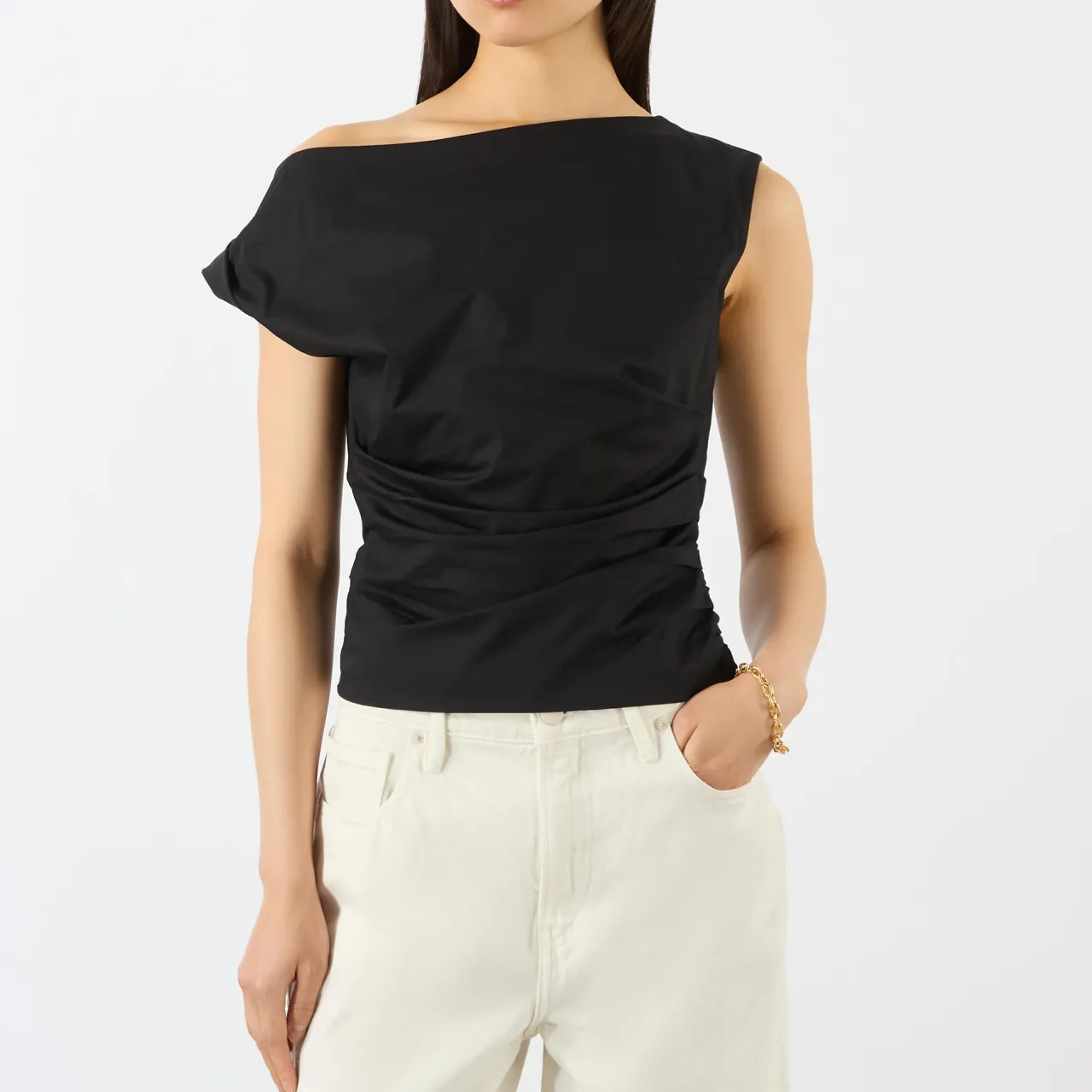 One-Shoulder Top Women Tops