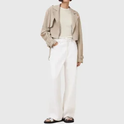 Discount Ophelia Suede Trench Jacket Women Coats & Jackets