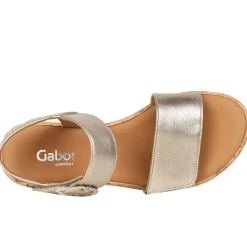 Best Opton Metallic Leather Sandals Women Sandals