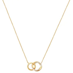 Online Orbit 18k Gold-Plated Chain Necklace Women Necklaces