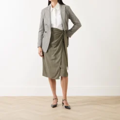 New Ordine Wrap Skirt Women Skirts