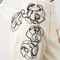 Best Orense Floral Embroidered Jeans Women Denim