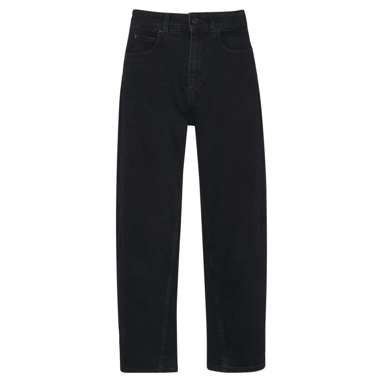 Clearance Organic High Waist Barrel Jean Women Denim