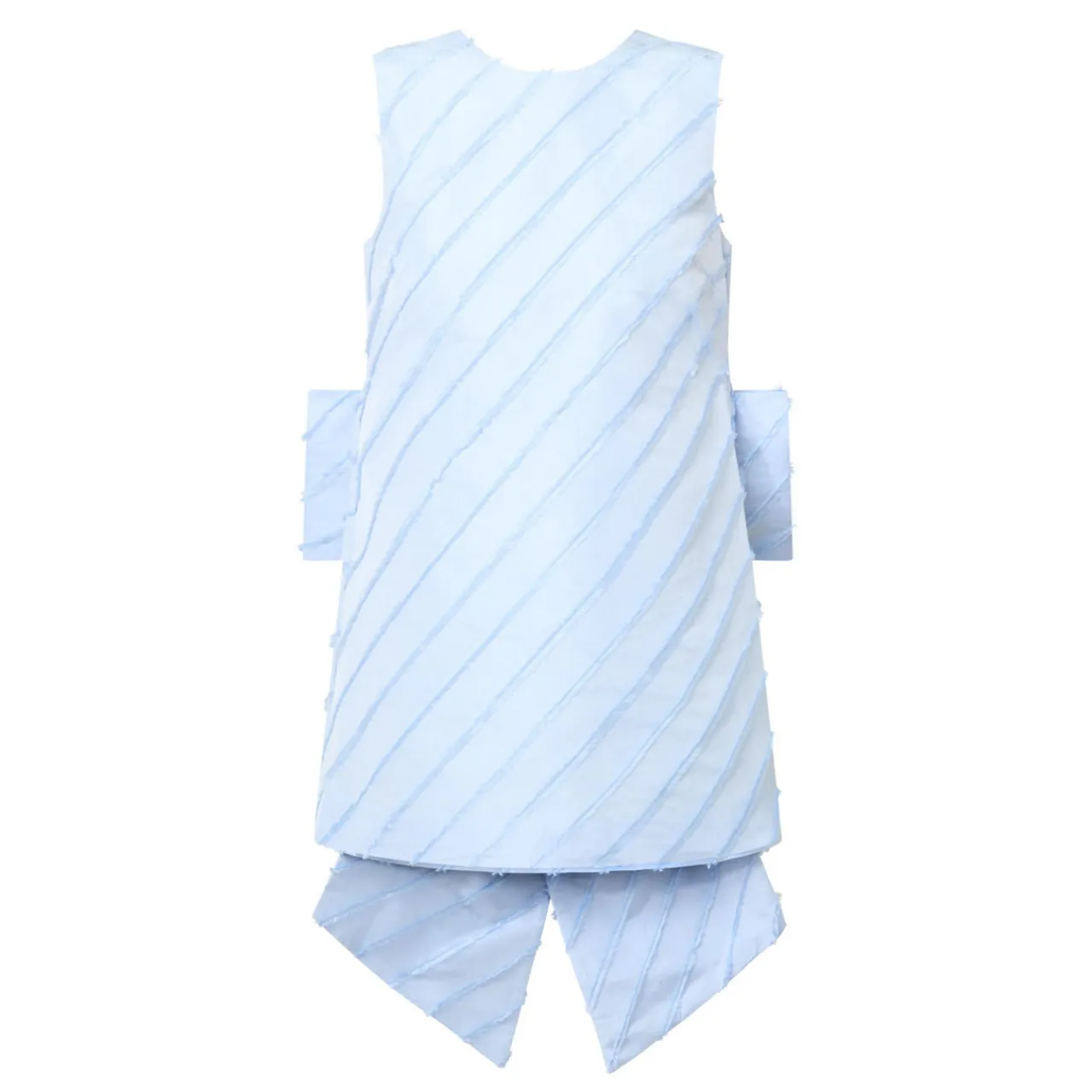 Oversized Bow Mini Shift Dress Women Occasion Dressing