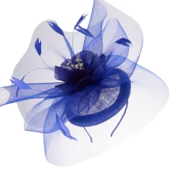 Oversized Feather Jewelled Fascinator Women Hats|Hair Accessories