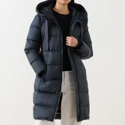 Discount Padded Longline Coat Women Coats & Jackets