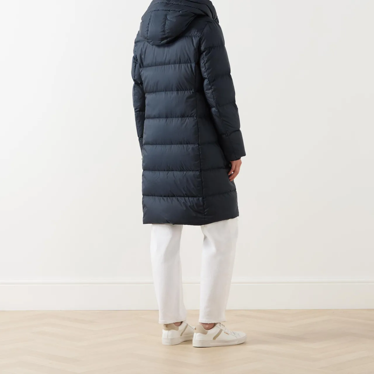 Discount Padded Longline Coat Women Coats & Jackets