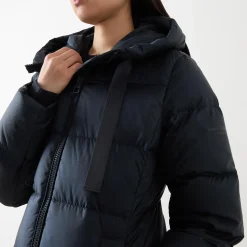 Discount Padded Longline Coat Women Coats & Jackets