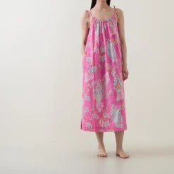 Hot Paisley Night Gown Women Sleepwear