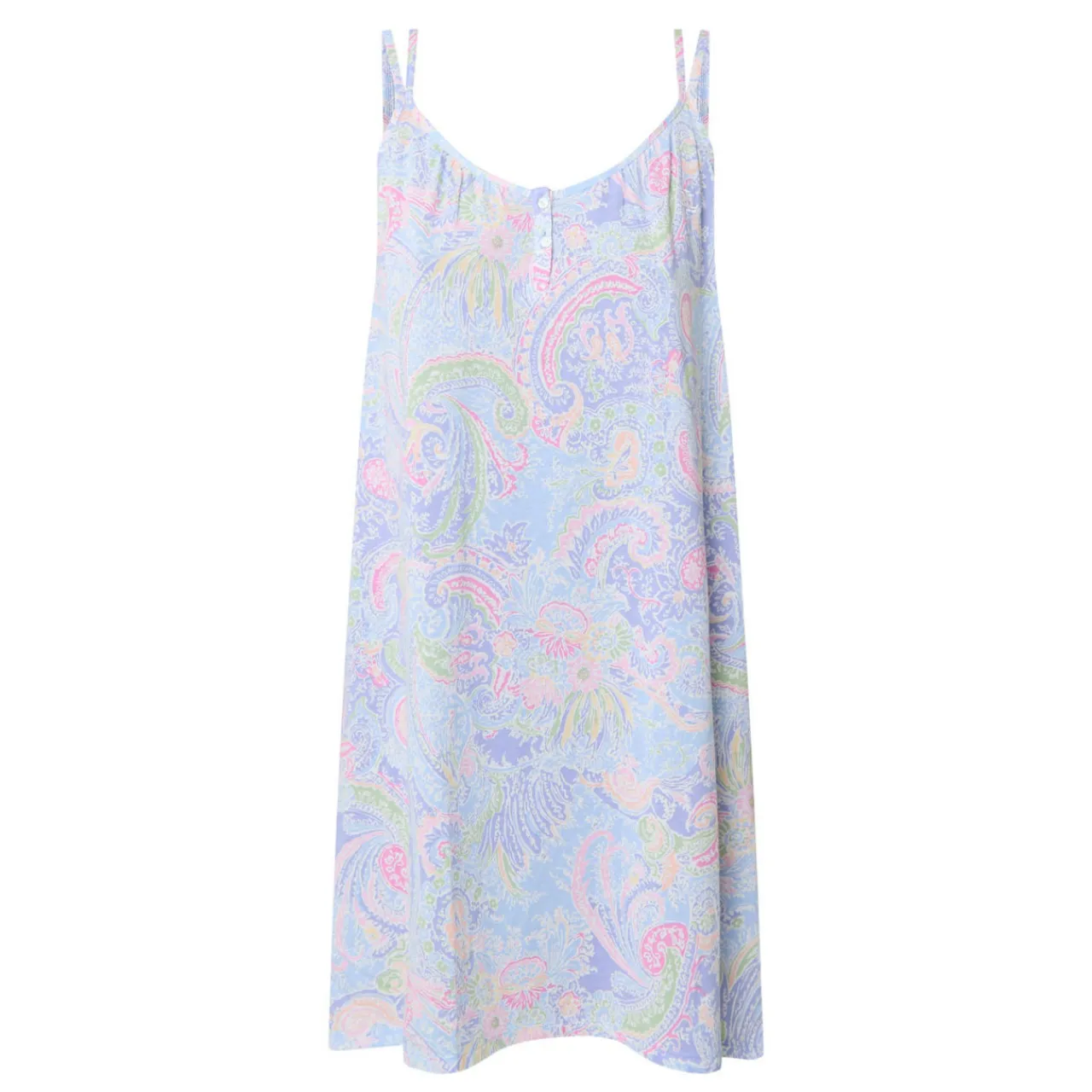 Online Paisley Print Chemise Women Sleepwear