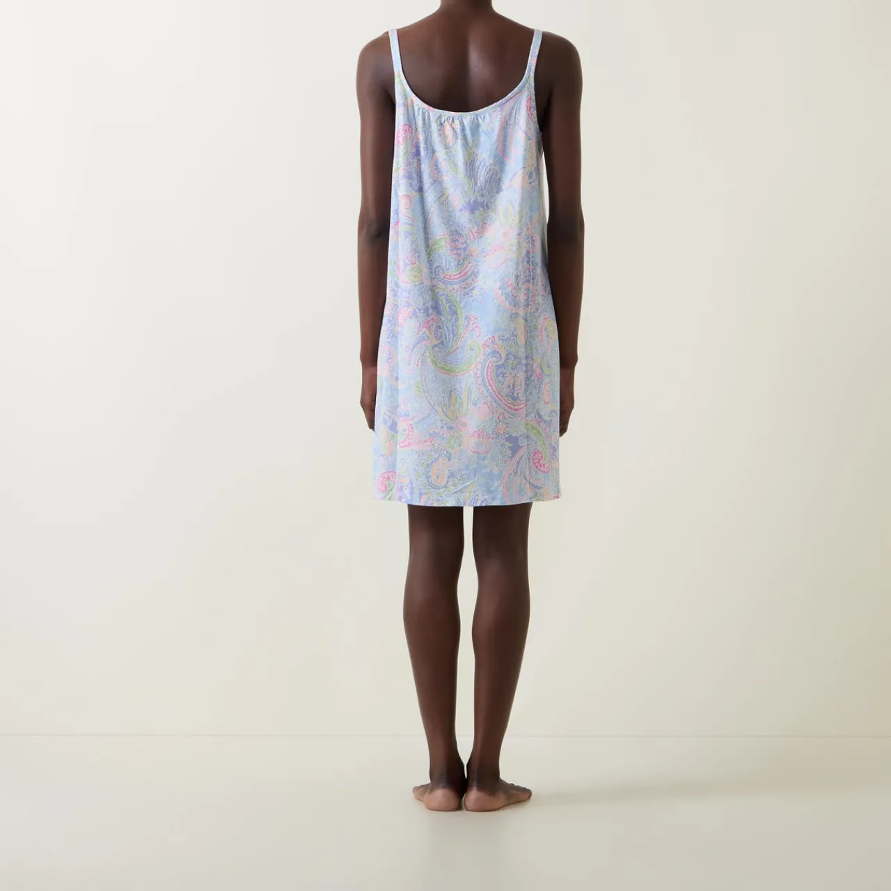 Online Paisley Print Chemise Women Sleepwear