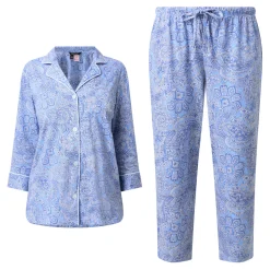 Sale Paisley Pyjama Set Women Sleepwear