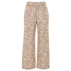 Clearance Palm Cropped Trousers Women Trousers & Shorts