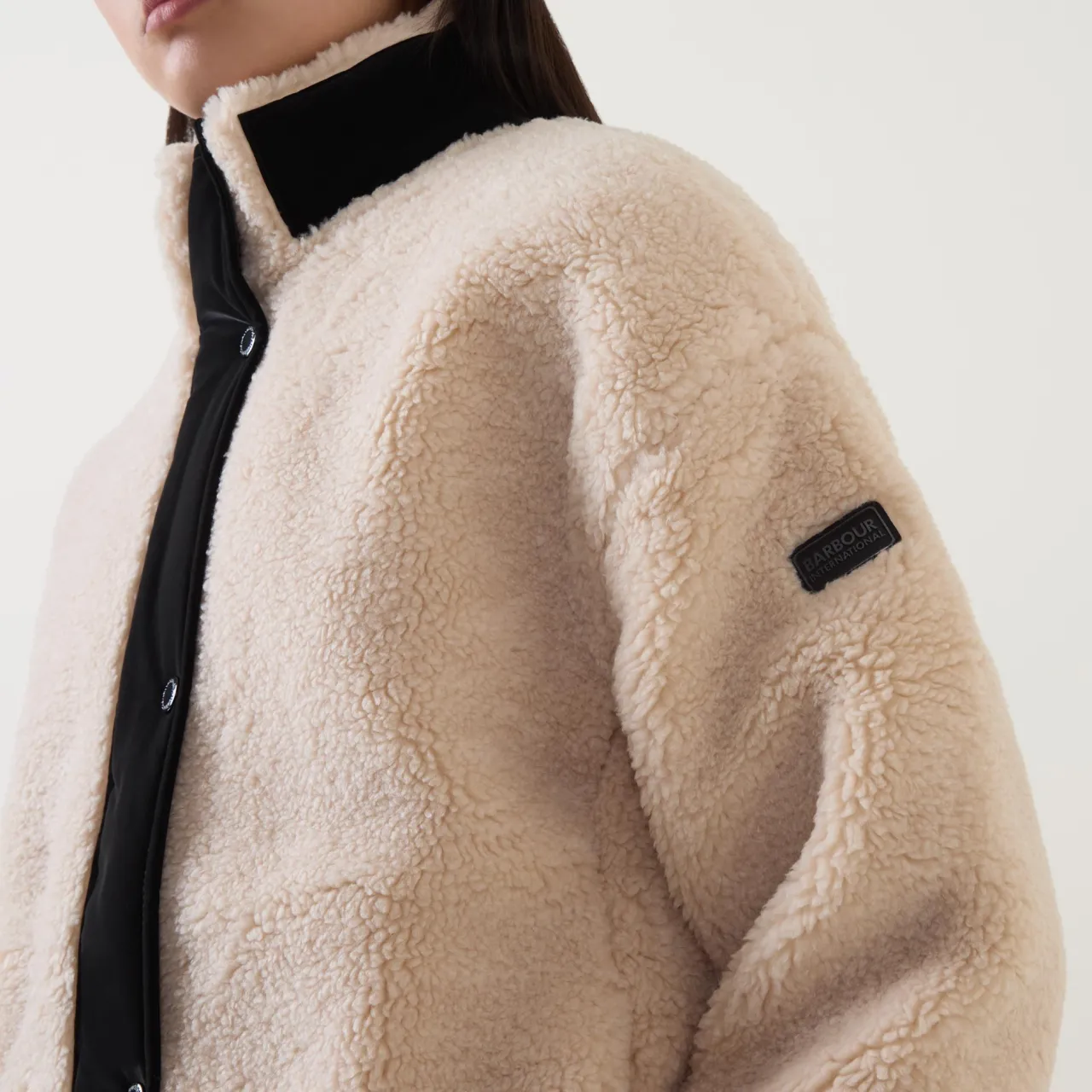 Best Palma Logo Fleece Jacket Women Coats & Jackets