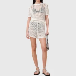 Sale Paloma Open Stitch T-Shirt Women Tops