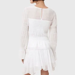 Pamela Blouson-Sleeve Top Women Tops