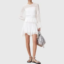 Pamela Blouson-Sleeve Top Women Tops