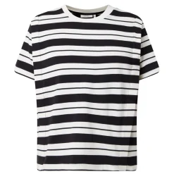 Online Panny Lester Striped T-Shirt Women Tops