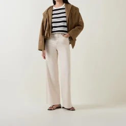 Online Panny Lester Striped T-Shirt Women Tops