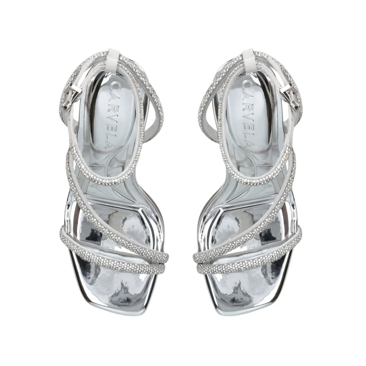 Discount Paparazzi Strappy Heeled Sandals Women Heels