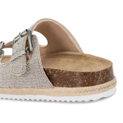 Paradise Embellished Slides Women Sandals