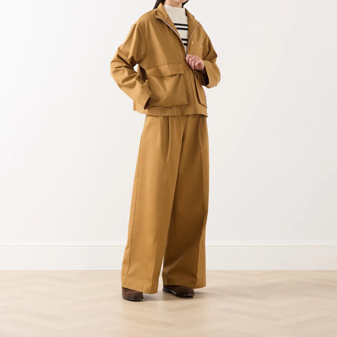 Parco Logo Patch Jacket Women Coats & Jackets