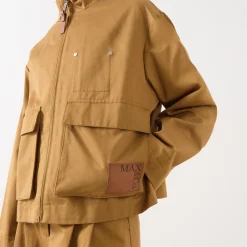 Parco Logo Patch Jacket Women Coats & Jackets