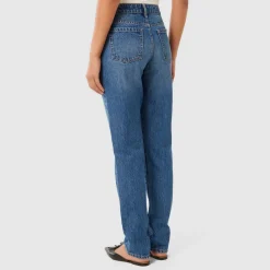 Online Paris Mid-Rise Straight Leg Jeans Women Denim
