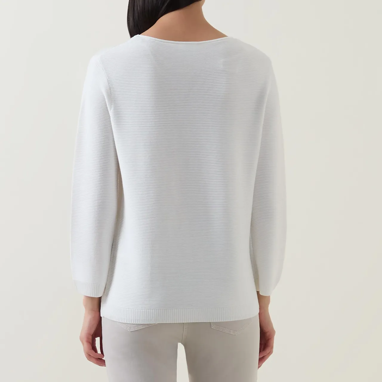 New Patch Pocket Ribbed Sweater Women Sweaters & Cardigans